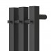 Полотенцесушитель электрический Point Гермес PN13822B П3 120x1200 диммер справа, черный